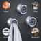 Self Adhesive Dishcloth Storage Clip No Drill Wall Mounted Towel Holder 4