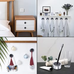 self adhesive dishcloth storage clip no drill wall mounted towel holder