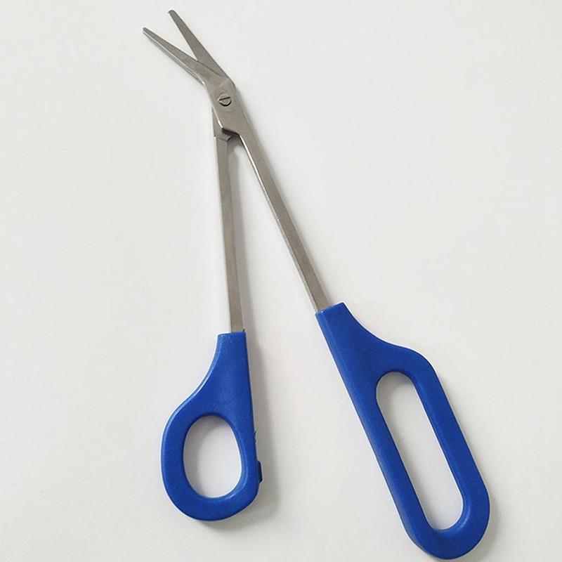 Long Handled Toenail Scissors for Thick Nails Extended Reach Ergonomic Pedicure Clipper