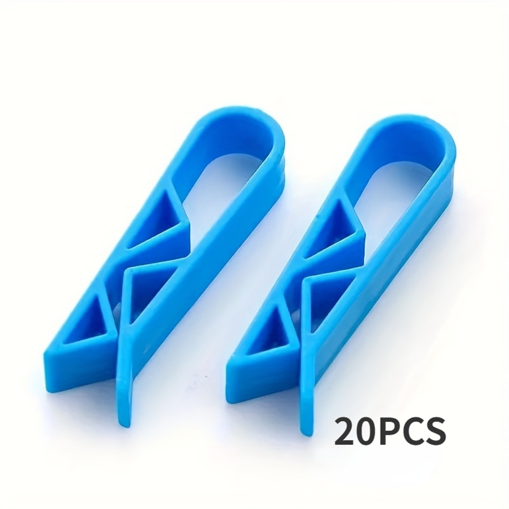 Non Slip Trash Can Clips Secure Garbage Bag Holder and Divider Sets