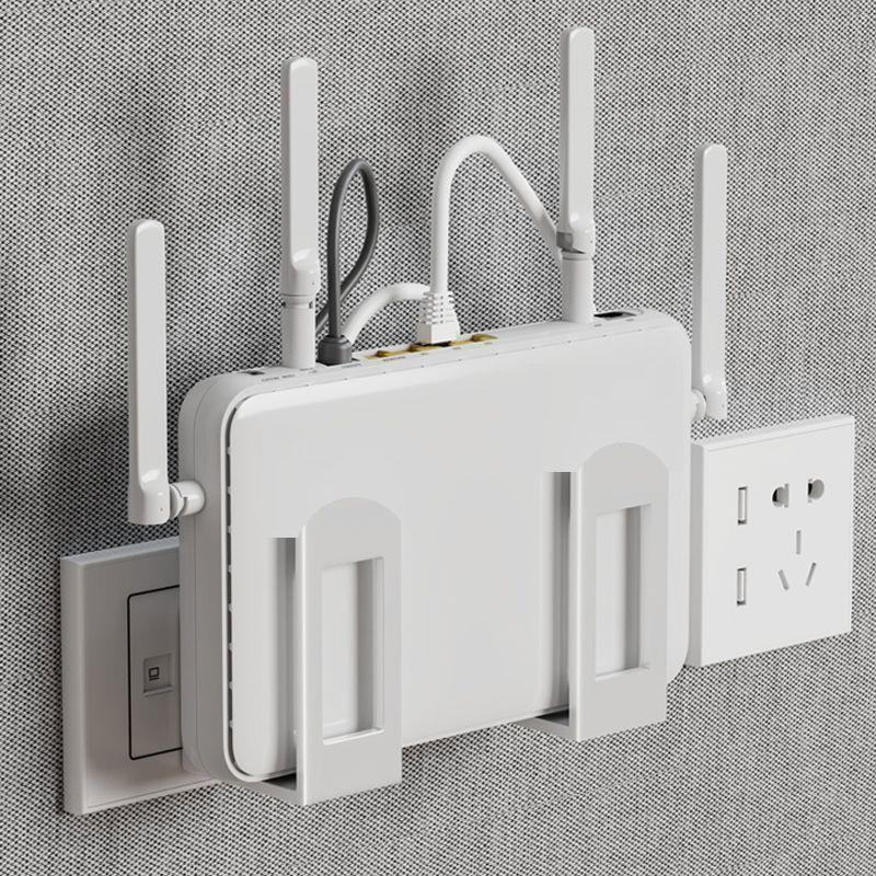 Wall Mounted Router Shelf and Set Top Box Holder