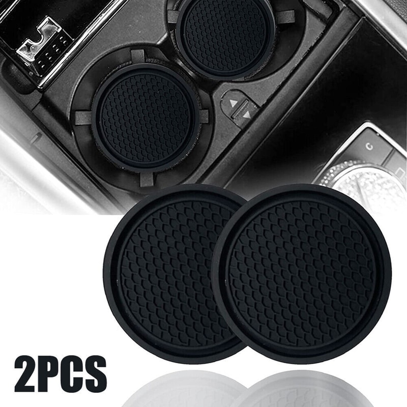 Universal Anti Slip Car Cup Holder Coasters Inserts 1