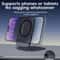 Ultrathin Car Magnetic Phone Holder Adjustable Foldable Anti Shake Stand 2