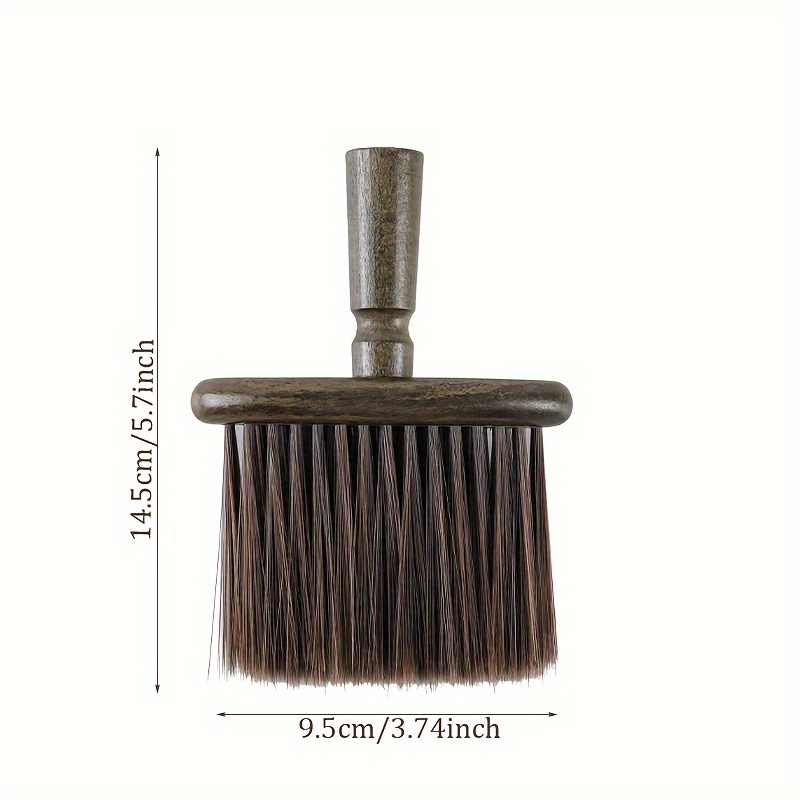 Walnut Wood Coffee Grinder Cleaning Brush for Keyboard Camera and Car