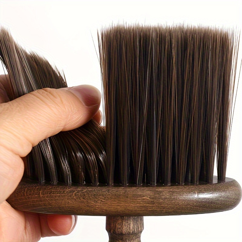 Walnut Wood Coffee Grinder Cleaning Brush for Keyboard Camera and Car