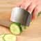 Stainless Steel Finger Guard For Safe Vegetable Cutting 1