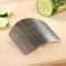 Stainless Steel Finger Guard For Safe Vegetable Cutting 3