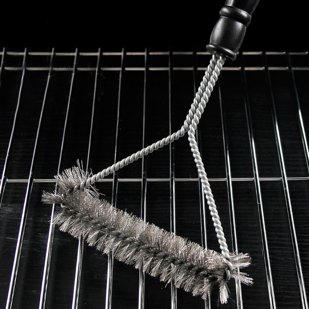 Heavy Duty Stainless Steel BBQ Grill Cleaning Brush Tool 1