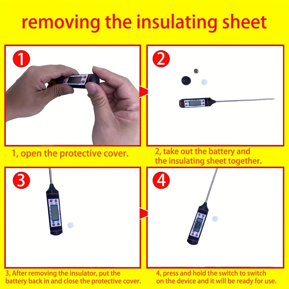 Precision Digital Meat Thermometer with High Accuracy Probe