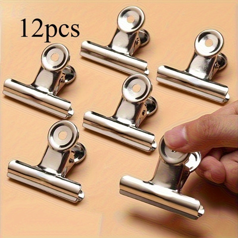 Stainless Steel Food Bag Clips Airtight Reusable Sealing Clips 1