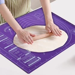 premium eva pastry & baking mat non stick silicone dough sheet & kitchen prep board