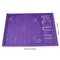 Premium EVA Pastry & Baking Mat Non Stick Silicone Dough Sheet & Kitchen Prep Board