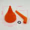 Universal Long Mouth Refueling Funnel with Built In Filter for Safe Fuel & Oil Transfers
