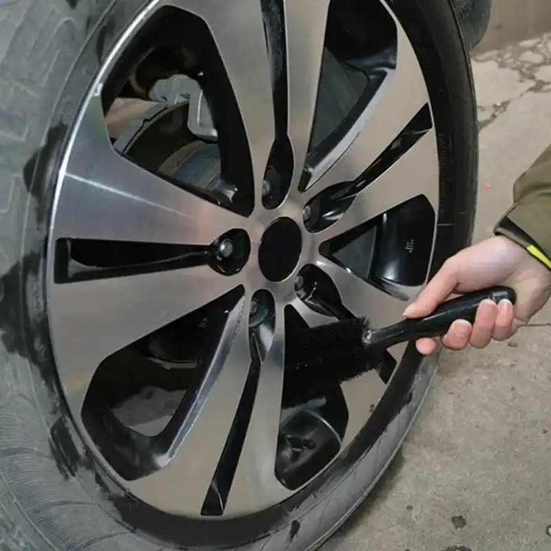 Professional Car Wheel Cleaning Brush SetTire Rim Detailing Tool 3