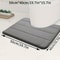 U Shaped Memory Foam Bath Mat Super Absorbent Toilet Rug