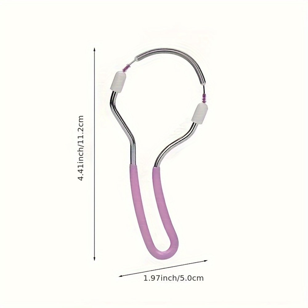 Precision Spring Facial Epilator for Women Portable Hair Remover Tool