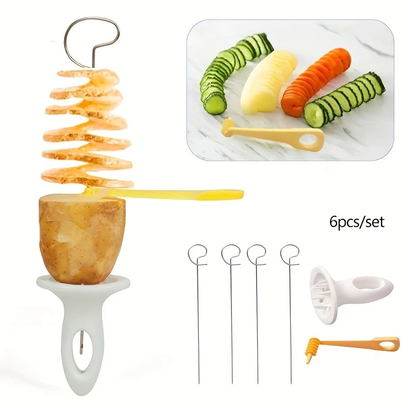 Professional Stainless Steel Spiralizer Set Vegetable Cutter 1