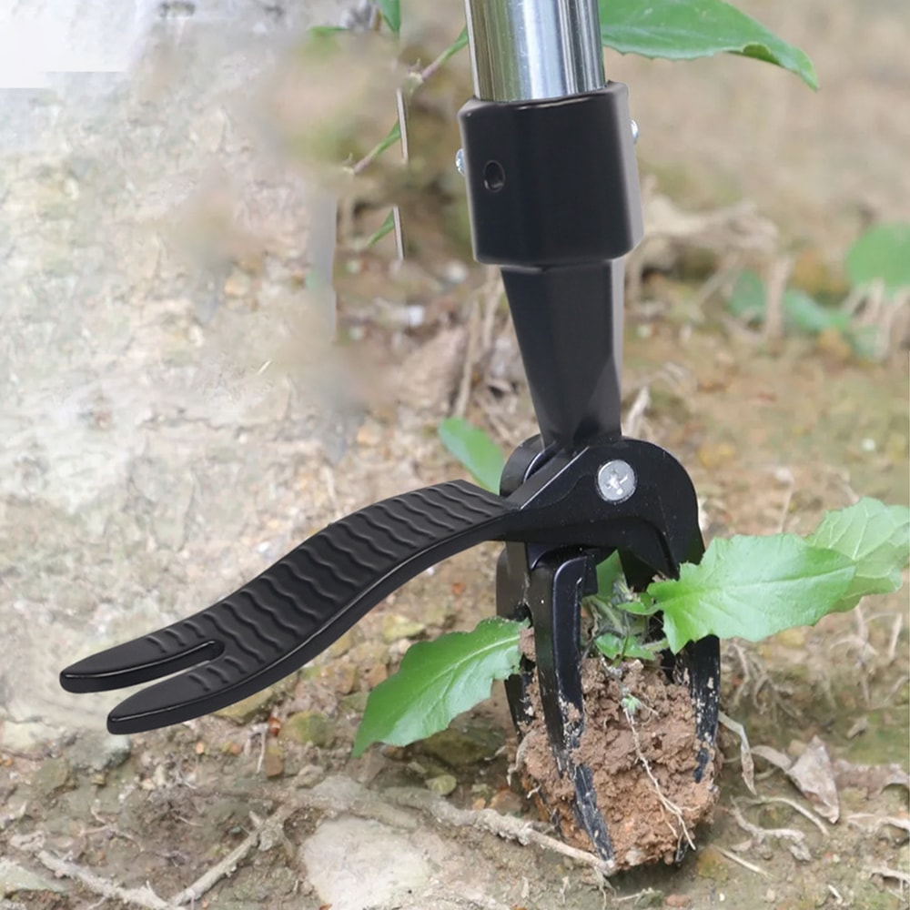 Heavy Duty Standing Weed Puller Manual Garden Root Remover Tool 3