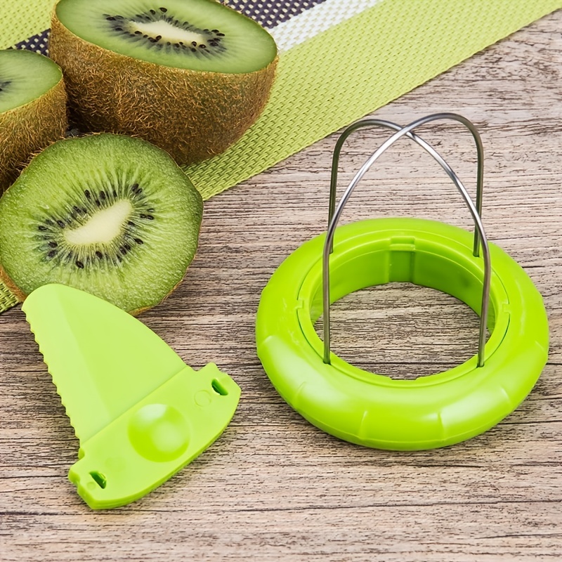 Easy Kiwi Fruit Opener Spoon Kiwi Peeler And Slicer Tool 2