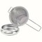 Premium Stainless Steel Loose Leaf Tea Strainer with Folding Handle & Lid Durable Tea Infuser Filter