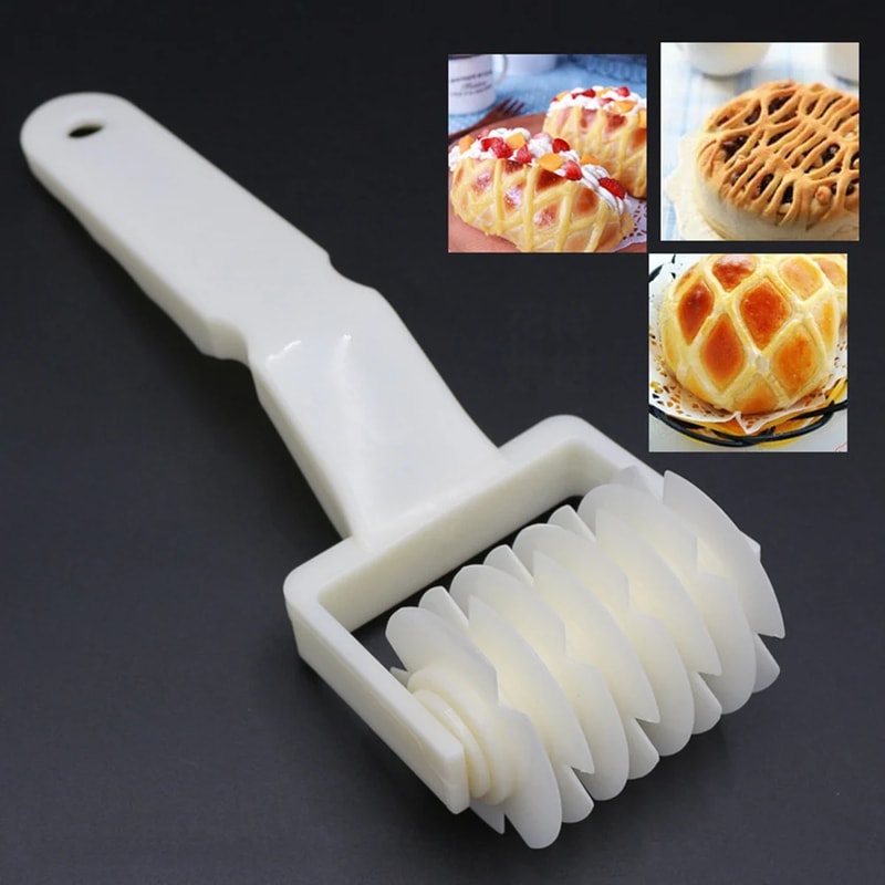 EasyWeave Pastry Lattice Roller Cutter For Pie Crust Pizza Dough Cookie Baking 1