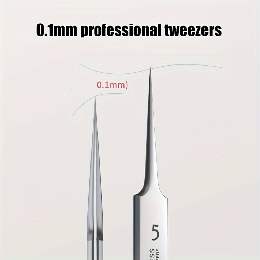 Acne Precision Extractor Tweezers for Blackhead & Blemish Removal