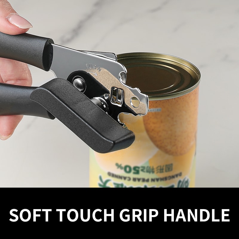 Stainless Steel Manual Can Opener Bottle Opener For Easy Everyday Kitchen Use 1