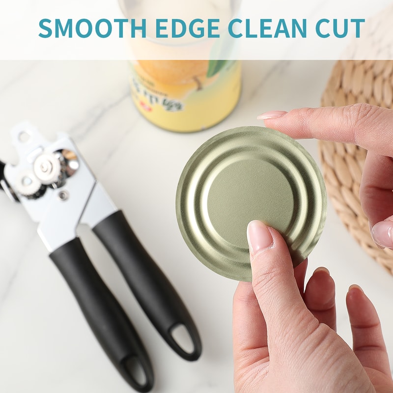 Stainless Steel Manual Can Opener Bottle Opener For Easy Everyday Kitchen Use 2