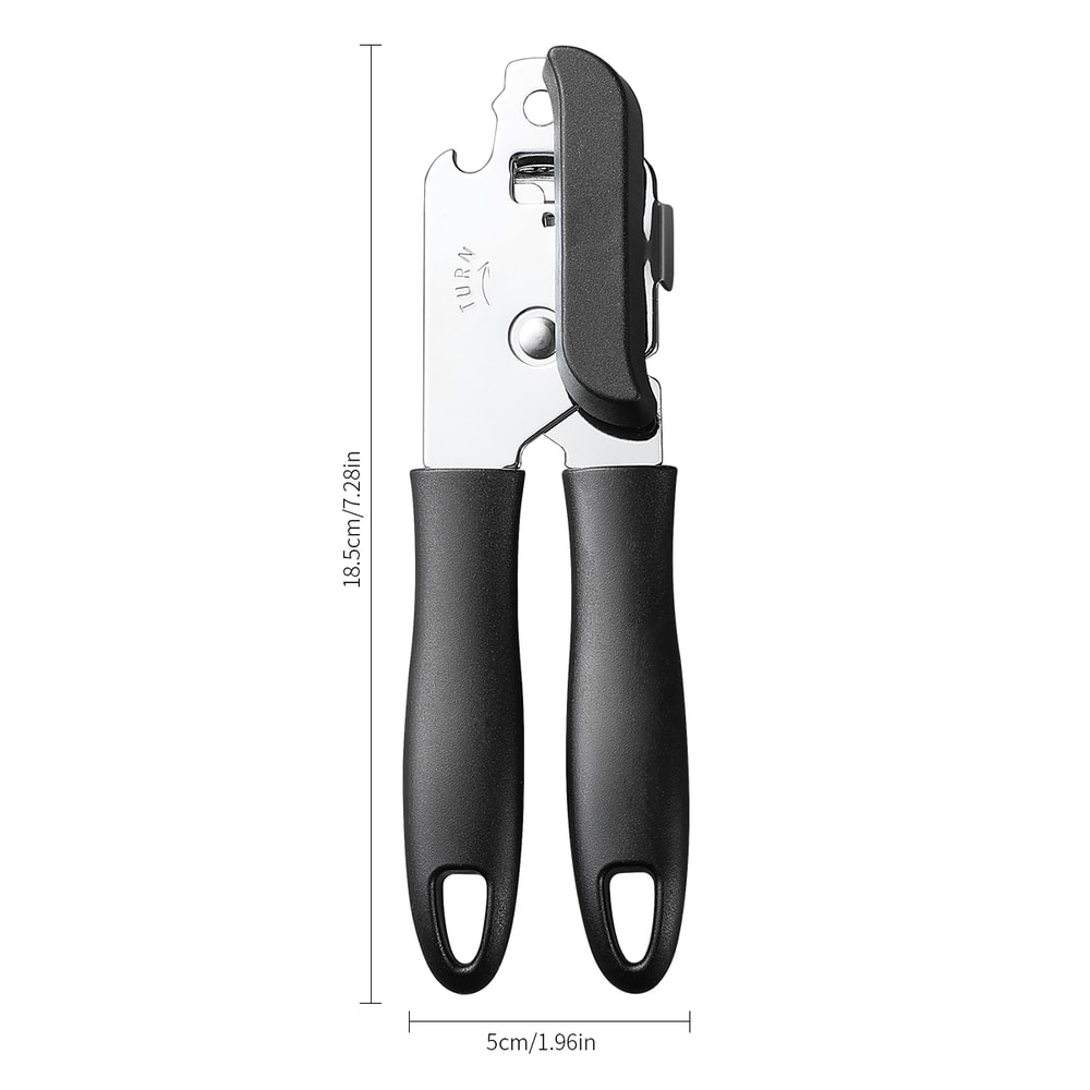 Stainless Steel Manual Can Opener Bottle Opener For Easy Everyday Kitchen Use 5