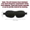 3D Memory Foam Sleep Mask Blackout Eye Mask For Travel Naps Deep Sleep 1