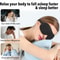3D Memory Foam Sleep Mask Blackout Eye Mask For Travel Naps Deep Sleep 2