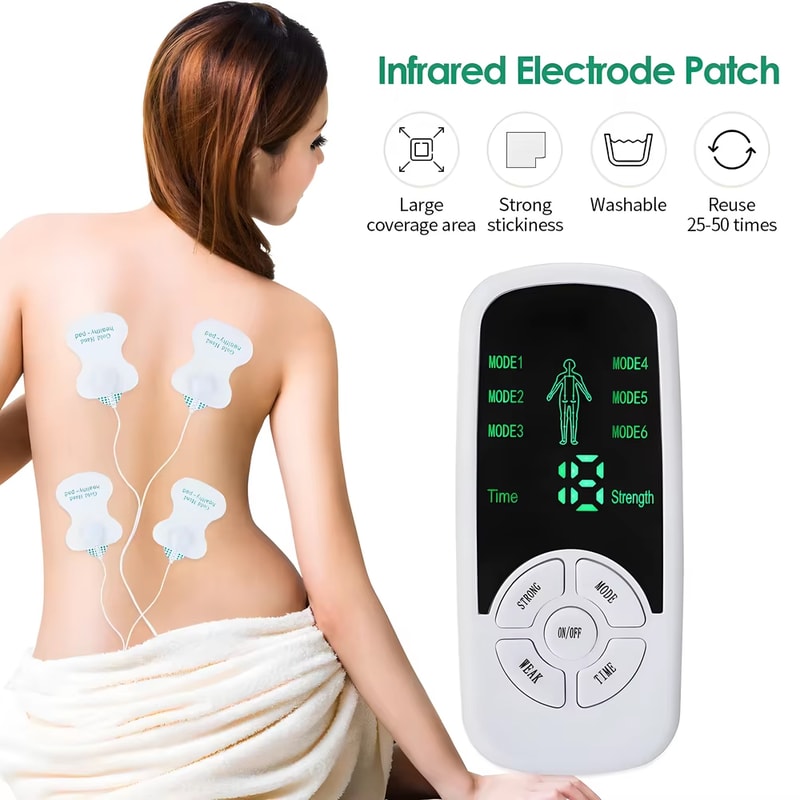 EMS TENS Muscle Stimulator For Neck Back Full Body Pain Relief 1