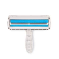 furfree self cleaning pet hair remover roller for furniture, clothing & car seats