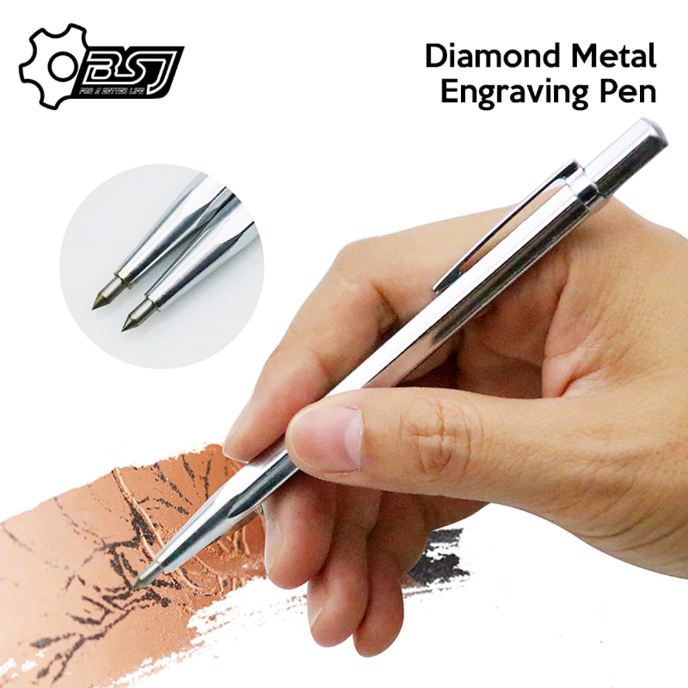 Precision Diamond Tipped Engraving Pen For Glass Metal Wood Crafting 2
