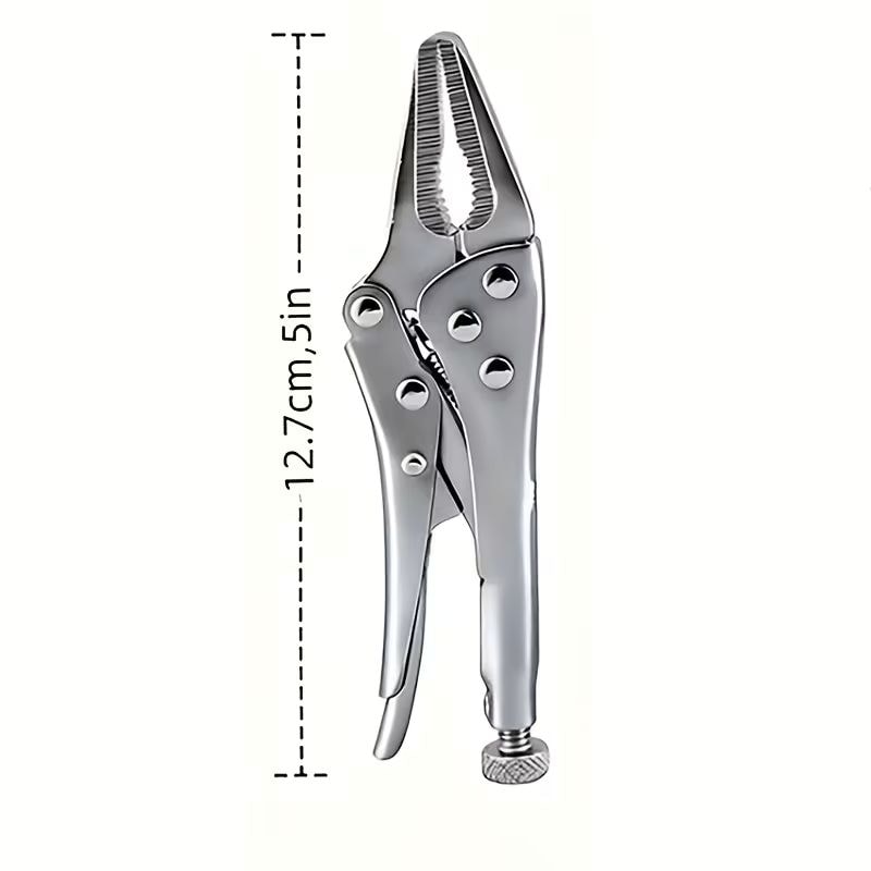 PrecisionGrip Mini Needle Nose Pliers Heavy Duty Compact Grip Tool With Non Slip Handle 2