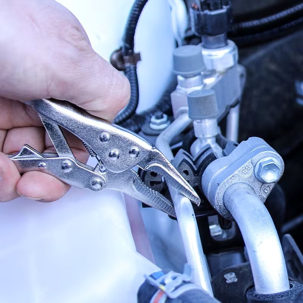 PrecisionGrip Mini Needle Nose Pliers Heavy Duty Compact Grip Tool With Non Slip Handle 3