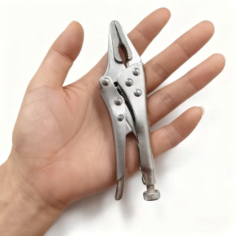 PrecisionGrip Mini Needle Nose Pliers Heavy Duty Compact Grip Tool With Non Slip Handle 4