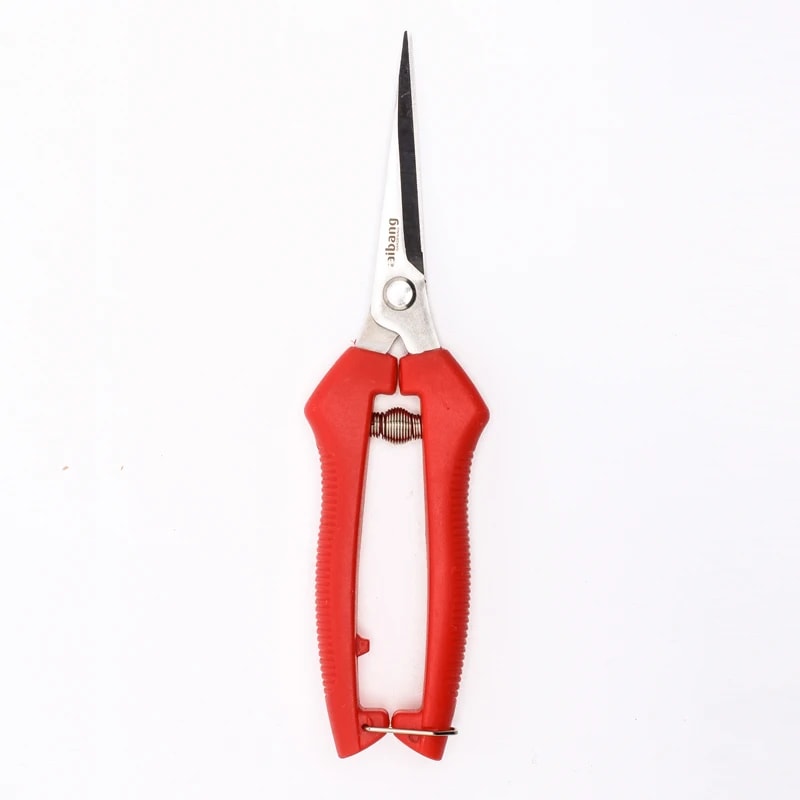 Precision Stainless Steel Garden Pruning Shears With Non Slip Handle Sharp Fruit Tree Pruner 0