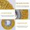 Premium Copper Wire Brush Set for Rust Removal & Surface Cleaning with Steel Connectors