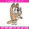 Bingo and her Mum Embroidery, Bluey Embroidery, Embroidery File, cartoon shirt, cartoon design, Digital download..jpg