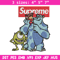 Sulley & Mike Monsters supreme Embroidery design, cartoon Embroidery, cartoon design, Embroidery File, Instant download..jpg