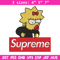 Supreme Lisa Simpson Embroidery design, Simpson Embroidery, cartoon design, Embroidery File, Digital download..jpg