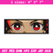 Tanjiro eyes embroidery design, Kimetsu no Yaiba embroidery, Nike design, anime design, anime shirt, Digital download.jpg