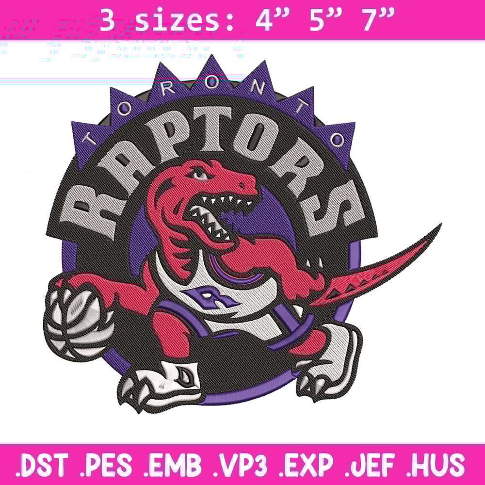 Toronto Raptors mascot embroidery design, NBA embroidery, Sport embroidery, Embroidery design, Logo sport embroidery..jpg