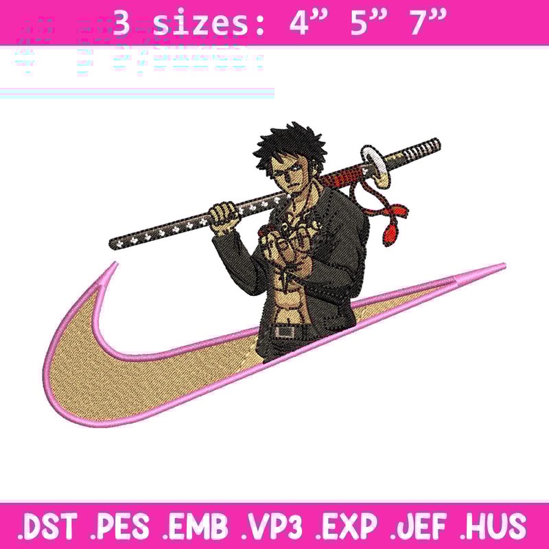 Trafalgar d. Water Law Nike embroidery design, One Piece embroidery, Nike design, anime design, Digital download.jpg