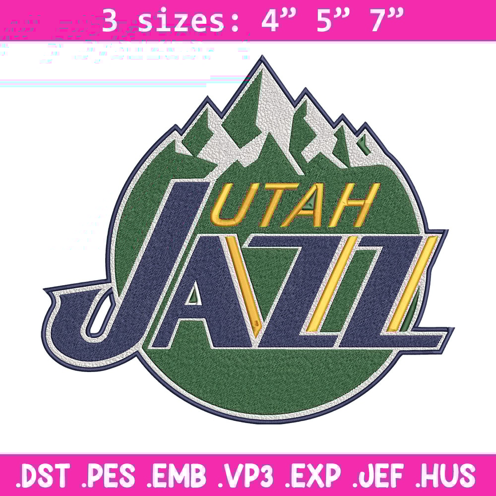 Utah Jazz logo embroidery design, NBA embroidery, Sport embroidery, Embroidery design,Logo sport embroidery..jpg