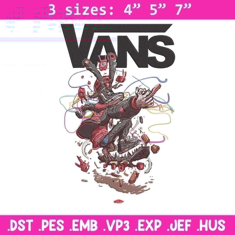 Vans logo Embroidery Design, Vans Embroidery, Embroidery File, Anime Embroidery, Anime shirt, Digital download.jpg