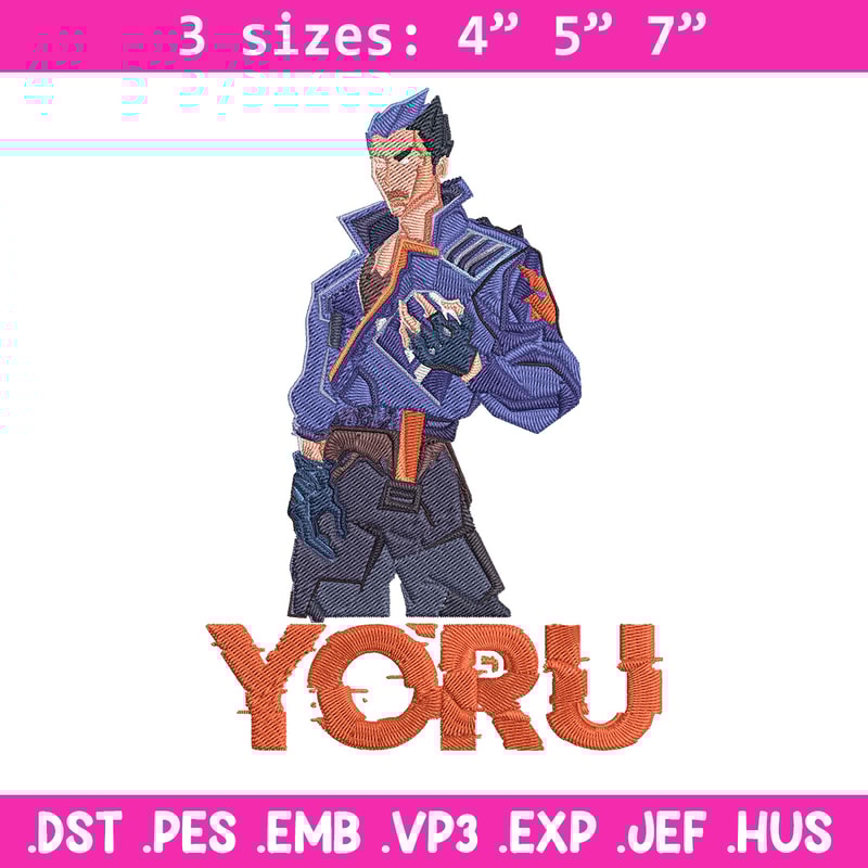 Yoru poster Embroidery Design, Valorant Embroidery,Embroidery File,Anime Embroidery,Anime shirt,Digital download.jpg