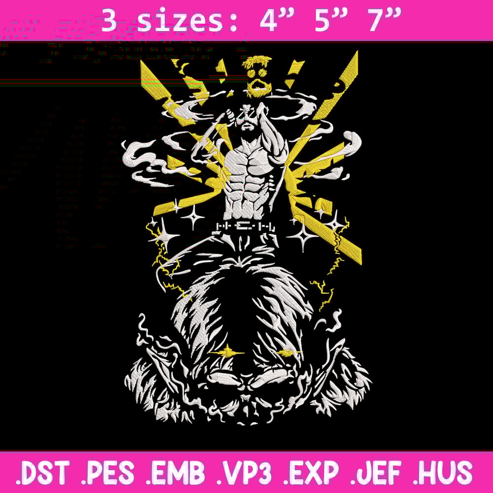 Zeke Yeager Embroidery Design, Aot Embroidery, Embroidery File, Anime Embroidery, Anime shirt, Digital download..jpg