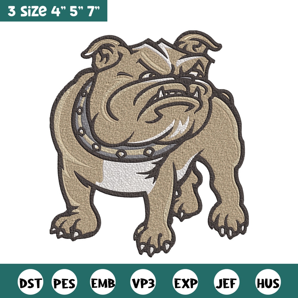 Azalea Bulldogs logo embroidery design, Football embroidery, Sport embroidery, logo sport embroidery,Embroidery design.jpg